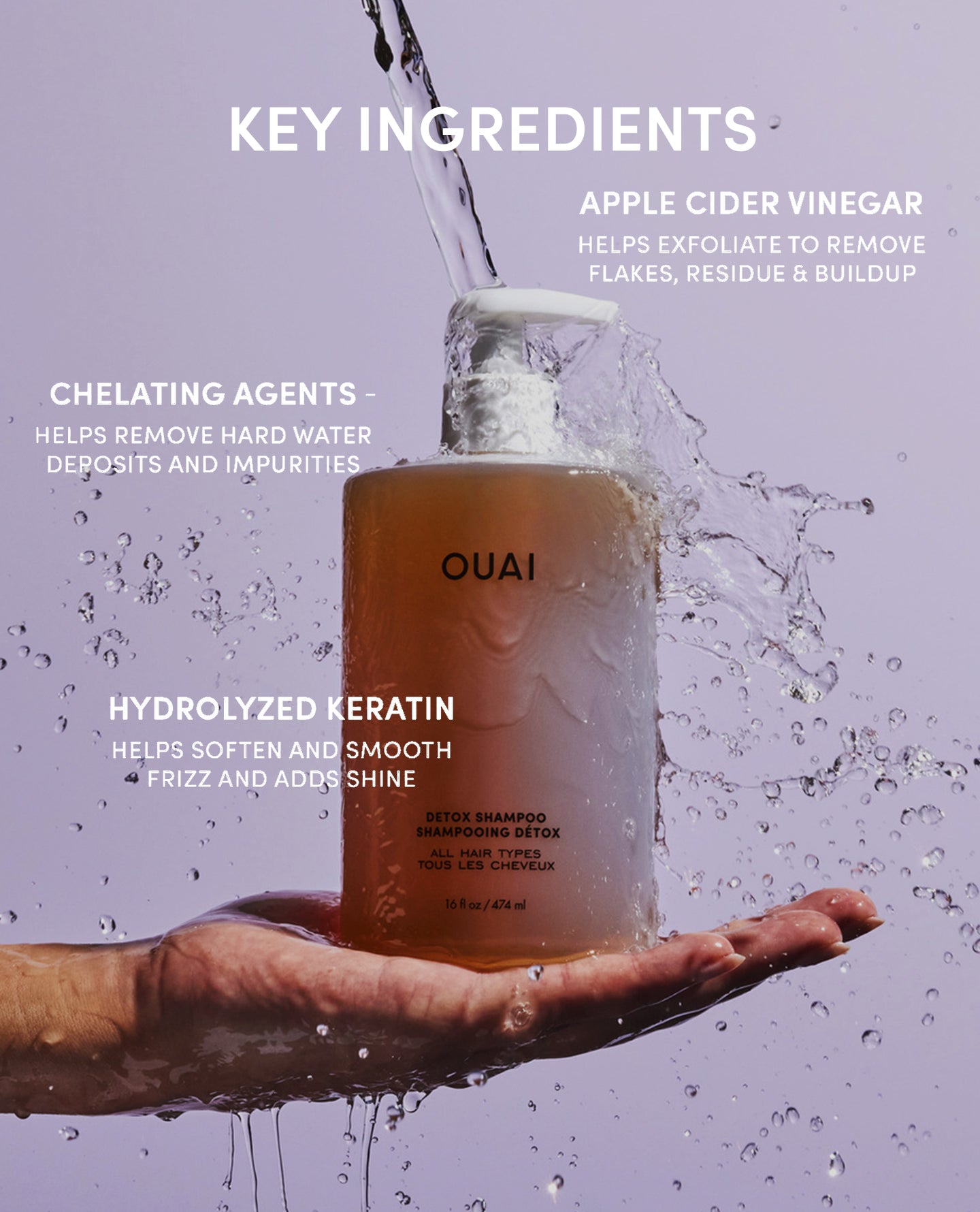 Detox Clarifying Hair Shampoo - Jumbo - Image 3