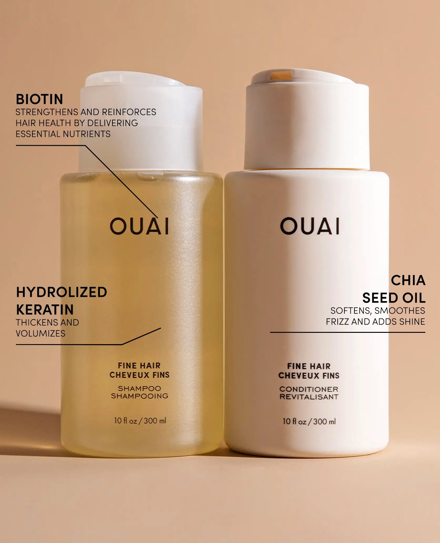 Fine Hair Shampoo and Conditioner Set - Image 3